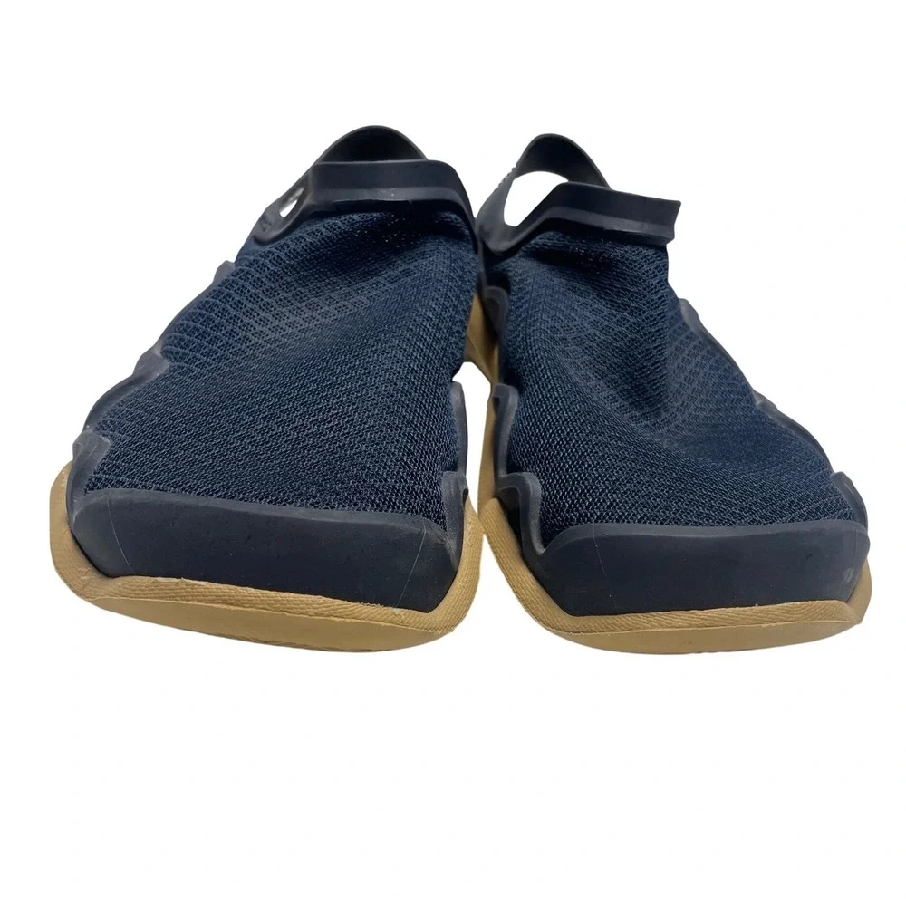 CROCS Swiftwater‎ Mesh Waverunner Navy/Tan Sandal Men's 6